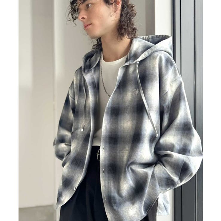 《JaVaジャバコラボ》フードが醸す洗練された遊び心。ヴィンテージ風チェック柄シ… | Classical Elf Men | 詳細画像18 