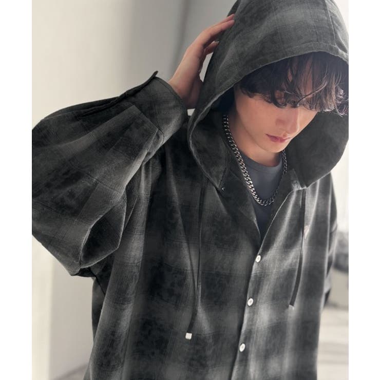 《JaVaジャバコラボ》フードが醸す洗練された遊び心。ヴィンテージ風チェック柄シ… | Classical Elf Men | 詳細画像1 