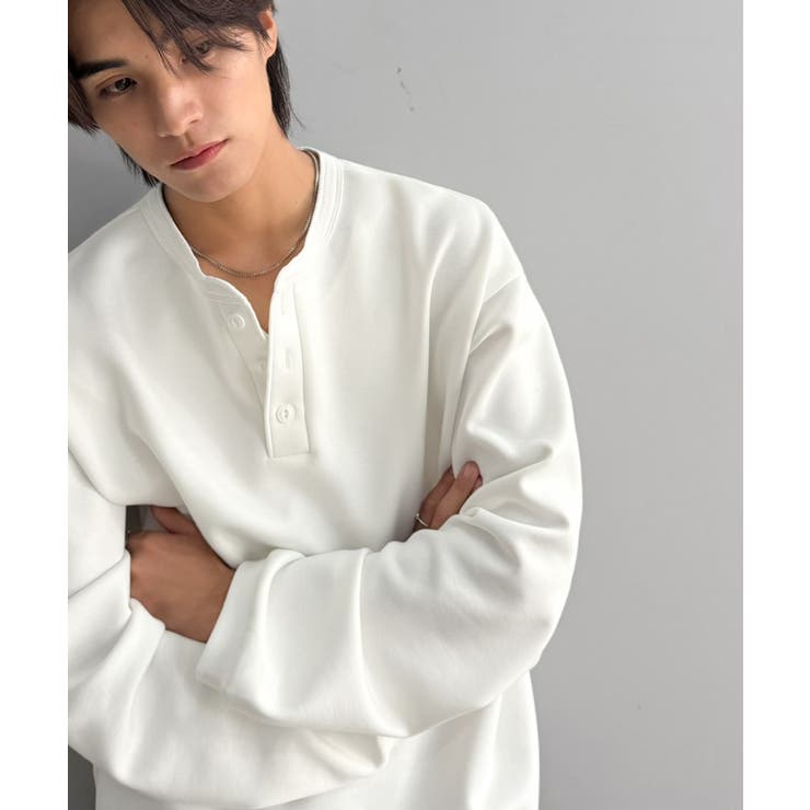 《JaVaコラボ》ラフに着るほど、サマになる。ダンボール素材ヘンリーネックTシャ… | Classical Elf Men | 詳細画像6 