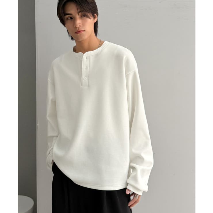 《JaVaコラボ》ラフに着るほど、サマになる。ダンボール素材ヘンリーネックTシャ… | Classical Elf Men | 詳細画像8 