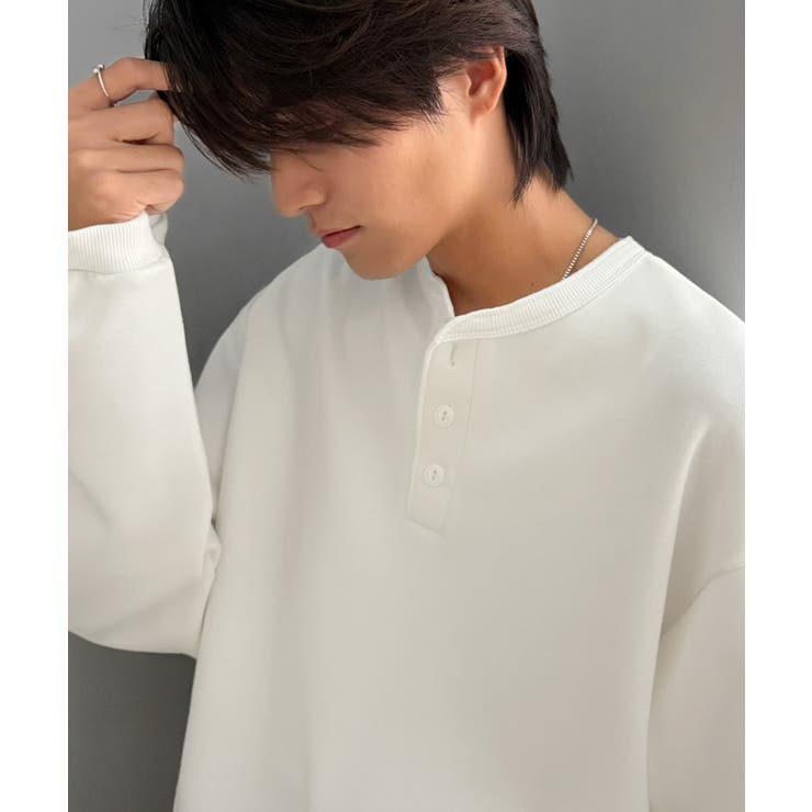 《JaVaコラボ》ラフに着るほど、サマになる。ダンボール素材ヘンリーネックTシャ… | Classical Elf Men | 詳細画像1 