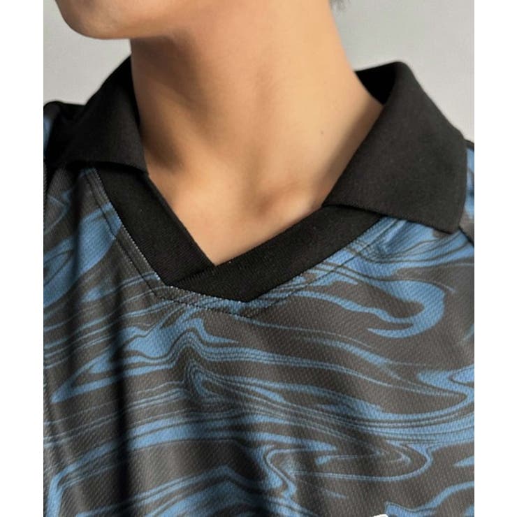 《JaVaジャバコラボ》ラインストーン使い総柄ゲーム半袖Tシャツ | Classical Elf Men | 詳細画像27 