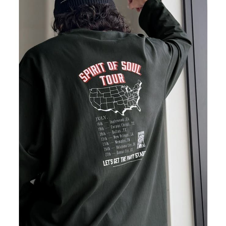 《JaVaジャバコラボ》「前後抜かりなし。」綿100%レコード盤レトロツアーロゴ… | Classical Elf Men | 詳細画像16 