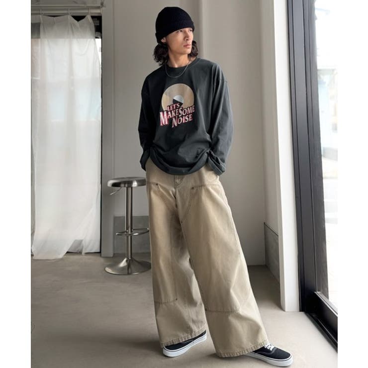 《JaVaジャバコラボ》「前後抜かりなし。」綿100%レコード盤レトロツアーロゴ… | Classical Elf Men | 詳細画像22 