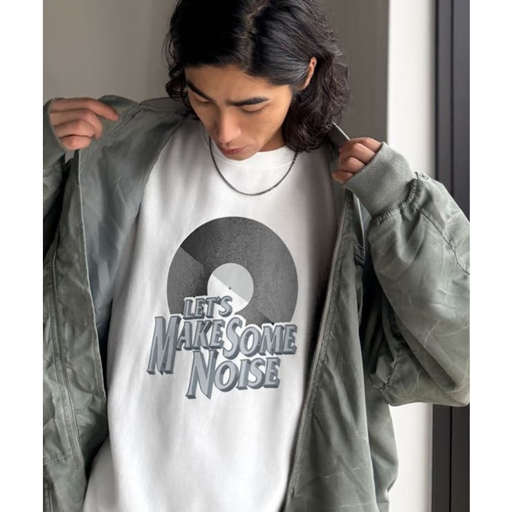 《JaVaジャバコラボ》「前後抜かりなし。」綿100%レコード盤レトロツアーロゴ… | Classical Elf Men | 詳細画像3 