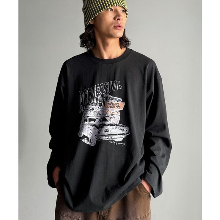 ヴィンテージ感漂う綿100%クラシックカーグラフィックTシャツ | Classical Elf Men | 詳細画像9 