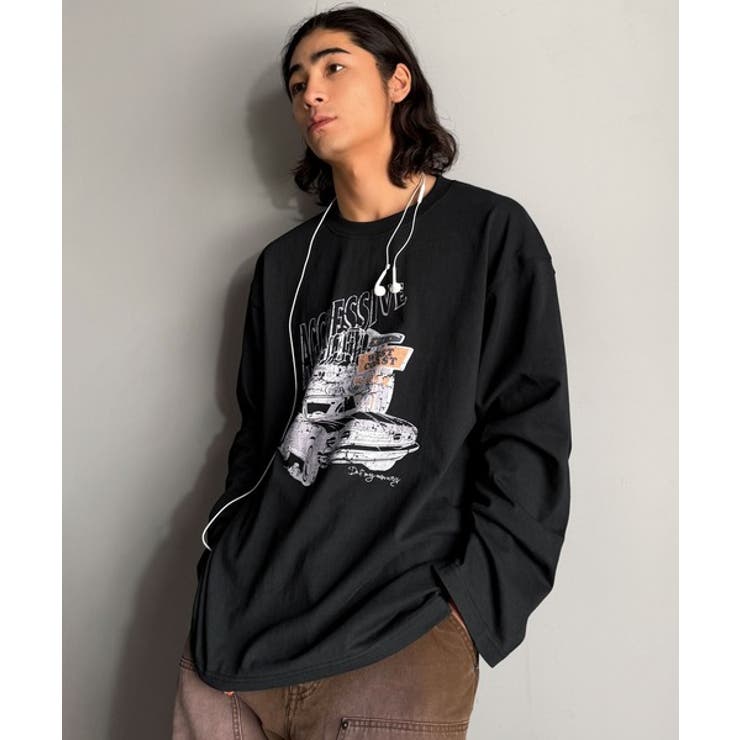 ヴィンテージ感漂う綿100%クラシックカーグラフィックTシャツ | Classical Elf Men | 詳細画像14 