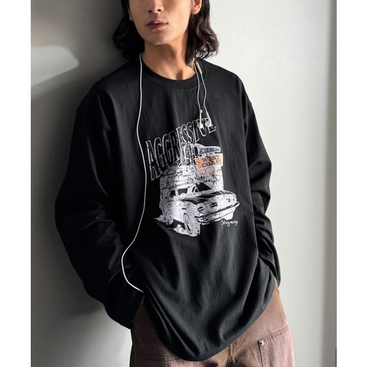 ヴィンテージ感漂う綿100%クラシックカーグラフィックTシャツ | Classical Elf Men | 詳細画像15 