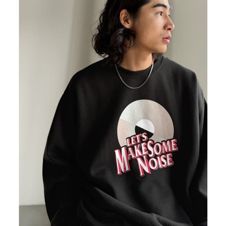 《JaVaジャバコラボ》裏起毛レコード盤レトロツアーロゴトレーナー | Classical Elf Men | 詳細画像14 