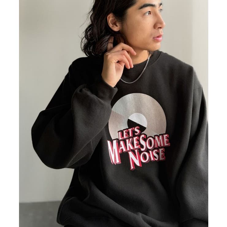 《JaVaジャバコラボ》裏起毛レコード盤レトロツアーロゴトレーナー | Classical Elf Men | 詳細画像16 