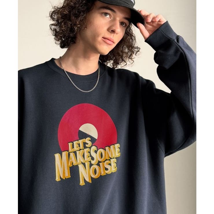 《JaVaジャバコラボ》裏起毛レコード盤レトロツアーロゴトレーナー | Classical Elf Men | 詳細画像22 