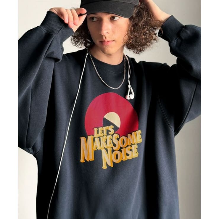 《JaVaジャバコラボ》裏起毛レコード盤レトロツアーロゴトレーナー | Classical Elf Men | 詳細画像23 