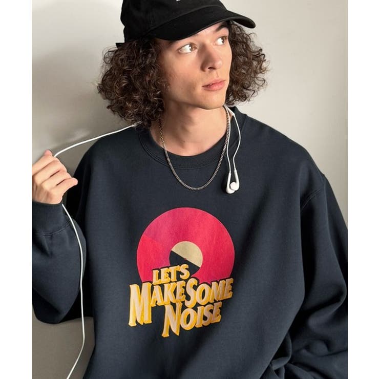 《JaVaジャバコラボ》裏起毛レコード盤レトロツアーロゴトレーナー | Classical Elf Men | 詳細画像25 