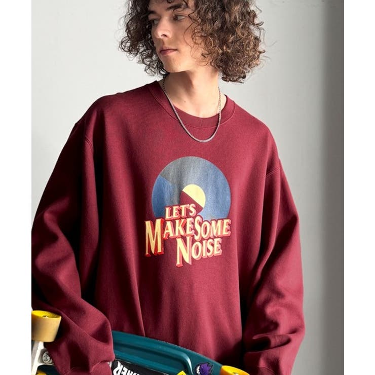 《JaVaジャバコラボ》裏起毛レコード盤レトロツアーロゴトレーナー | Classical Elf Men | 詳細画像31 