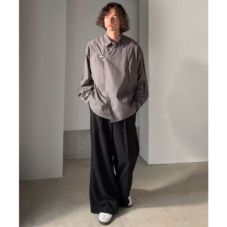 《JaVaジャバコラボ》着方で表情が変わる、無骨さと抜け感の2WAYシャツ。ファ… | Classical Elf Men | 詳細画像16 