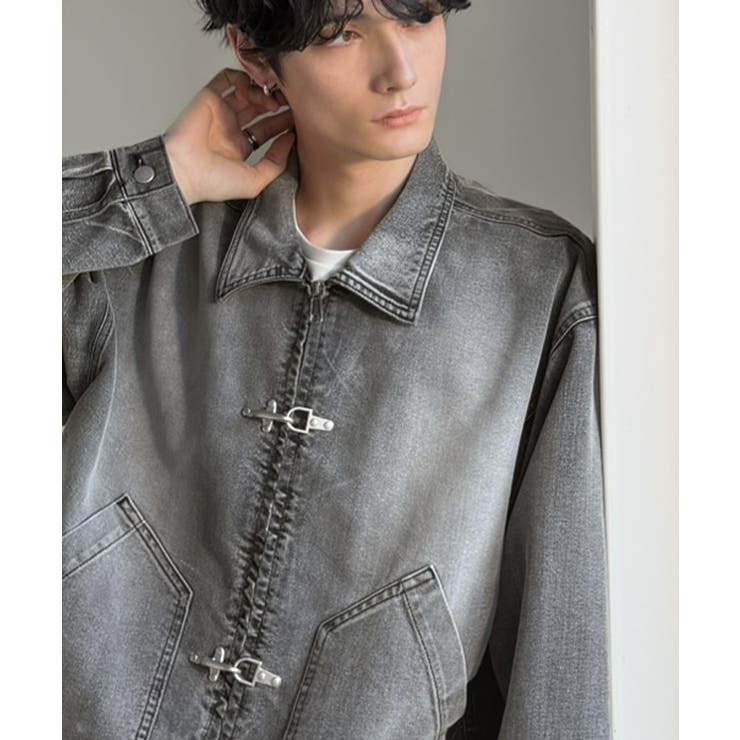 《JaVaジャバコラボ》留めて映える、無骨な風合い。ショート丈ファイヤーマンフッ… | Classical Elf Men | 詳細画像16 