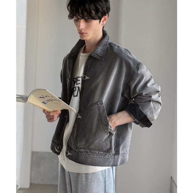 《JaVaジャバコラボ》留めて映える、無骨な風合い。ショート丈ファイヤーマンフッ… | Classical Elf Men | 詳細画像19 