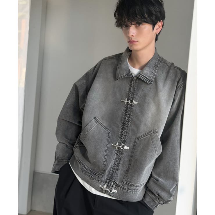 《JaVaジャバコラボ》留めて映える、無骨な風合い。ショート丈ファイヤーマンフッ… | Classical Elf Men | 詳細画像21 