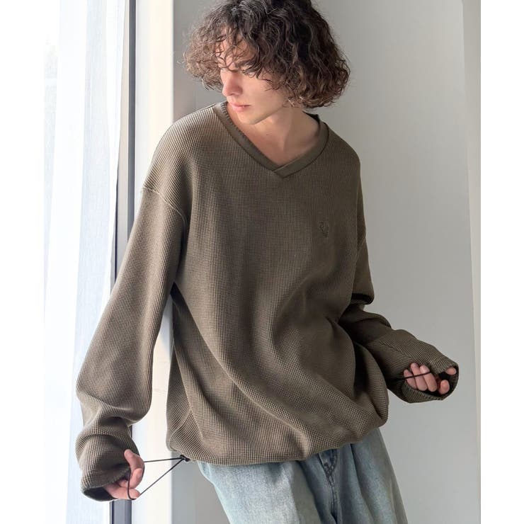 《JaVaジャバコラボ》ラフなのに計算されたバランス。裾ドロスト付きピグメント加… | Classical Elf Men | 詳細画像20 