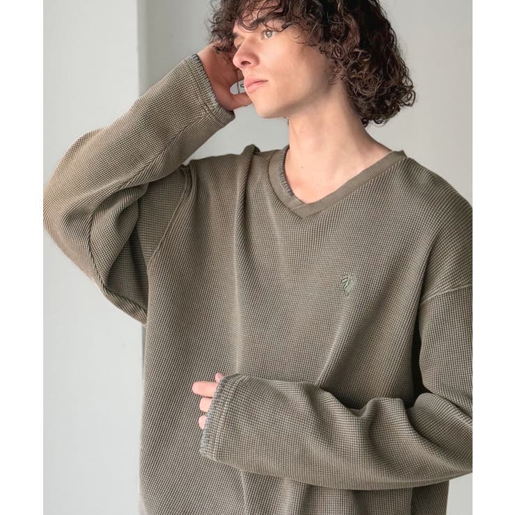 《JaVaジャバコラボ》ラフなのに計算されたバランス。裾ドロスト付きピグメント加… | Classical Elf Men | 詳細画像22 