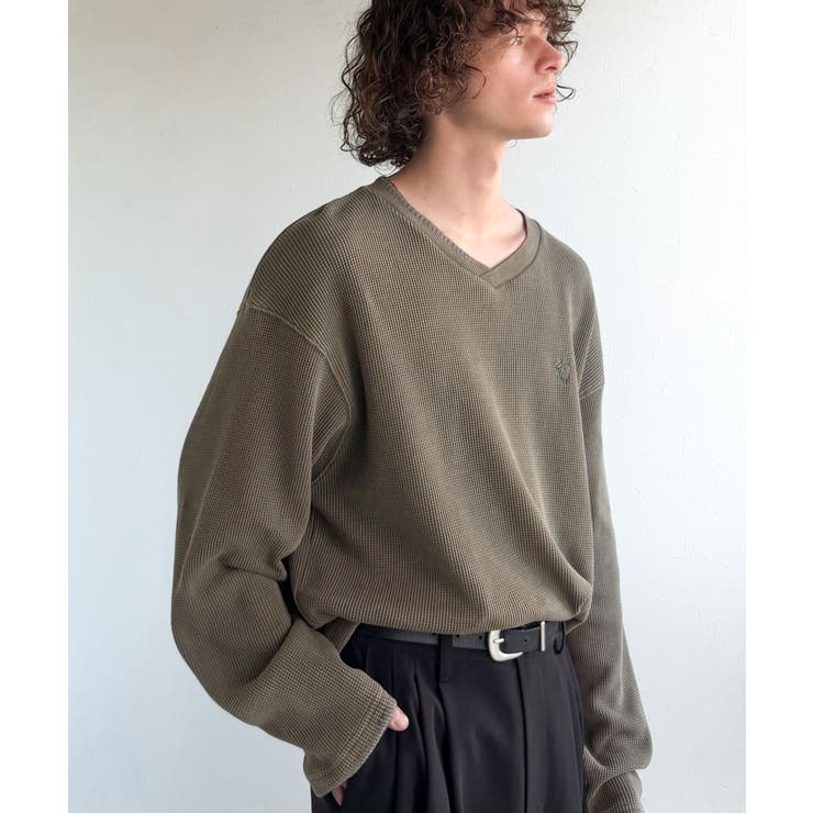 《JaVaジャバコラボ》ラフなのに計算されたバランス。裾ドロスト付きピグメント加… | Classical Elf Men | 詳細画像25 