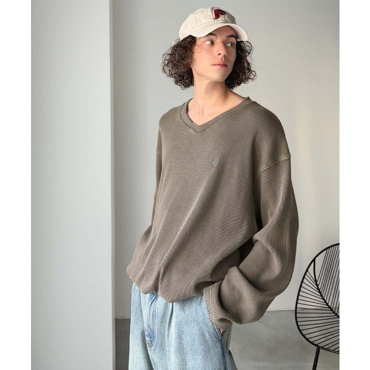 《JaVaジャバコラボ》ラフなのに計算されたバランス。裾ドロスト付きピグメント加… | Classical Elf Men | 詳細画像28 