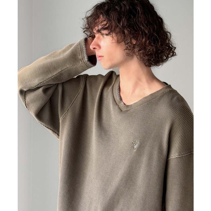 《JaVaジャバコラボ》ラフなのに計算されたバランス。裾ドロスト付きピグメント加… | Classical Elf Men | 詳細画像31 