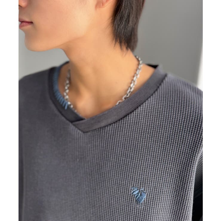 《JaVaジャバコラボ》ラフなのに計算されたバランス。裾ドロスト付きピグメント加… | Classical Elf Men | 詳細画像33 