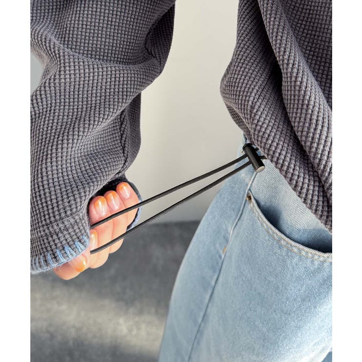 《JaVaジャバコラボ》ラフなのに計算されたバランス。裾ドロスト付きピグメント加… | Classical Elf Men | 詳細画像36 