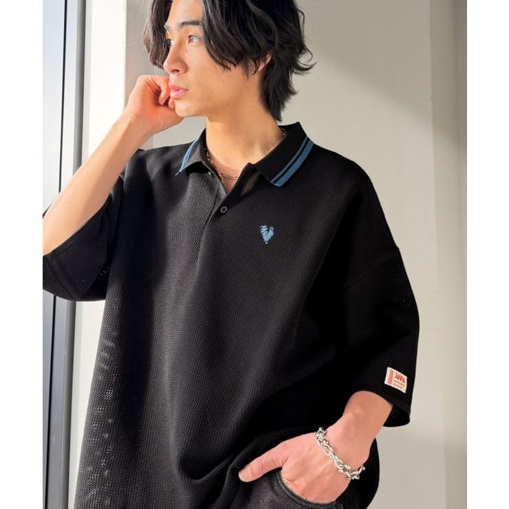 《JaVaジャバコラボ》軽くて涼しくてアイロン要らず！ワンポイント刺繍入り 襟ラ… | Classical Elf Men | 詳細画像8 