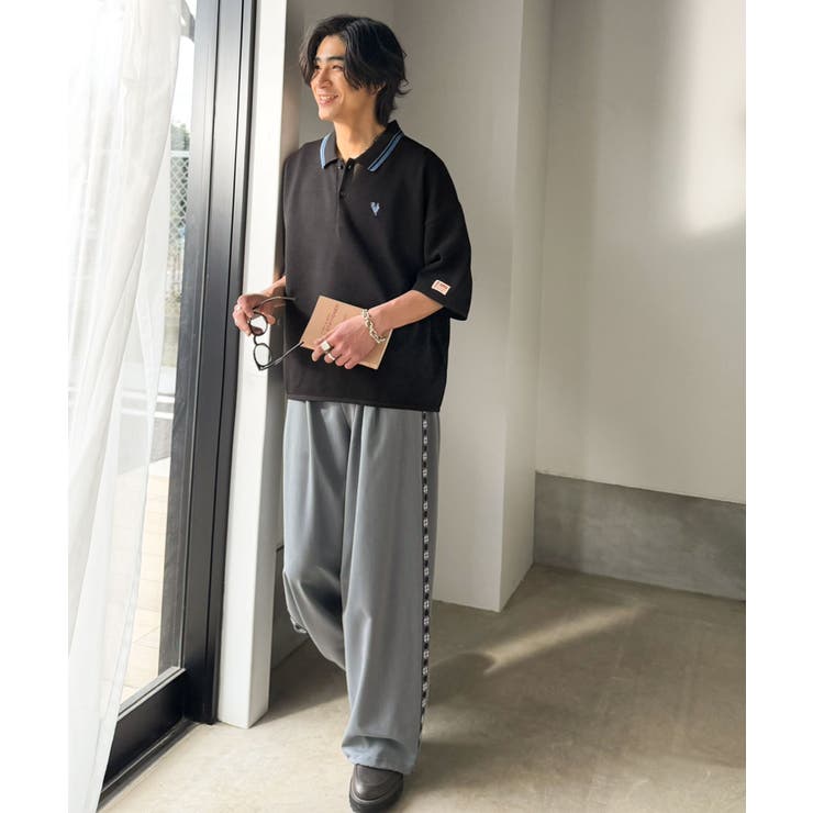 《JaVaジャバコラボ》軽くて涼しくてアイロン要らず！ワンポイント刺繍入り 襟ラ… | Classical Elf Men | 詳細画像16 