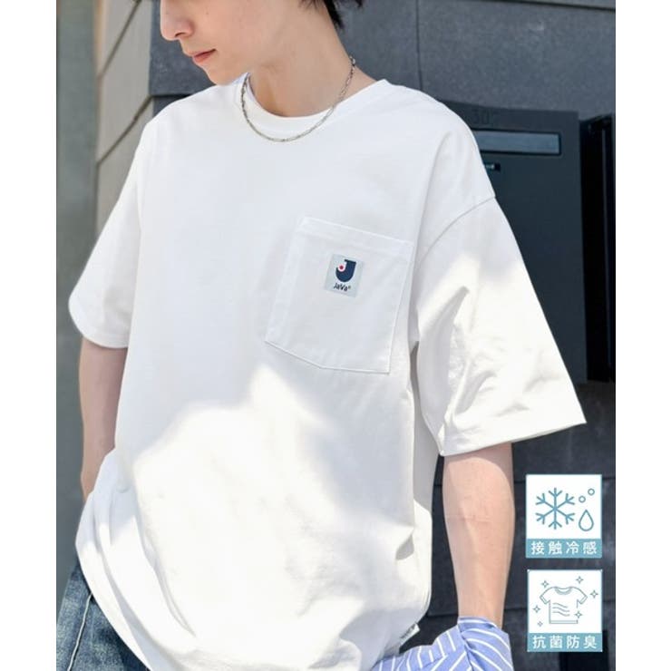 《JaVaジャバコラボ》【接触冷感 抗菌防臭機能付き】試して納得！胸ポケット付き… | Classical Elf Men | 詳細画像2 