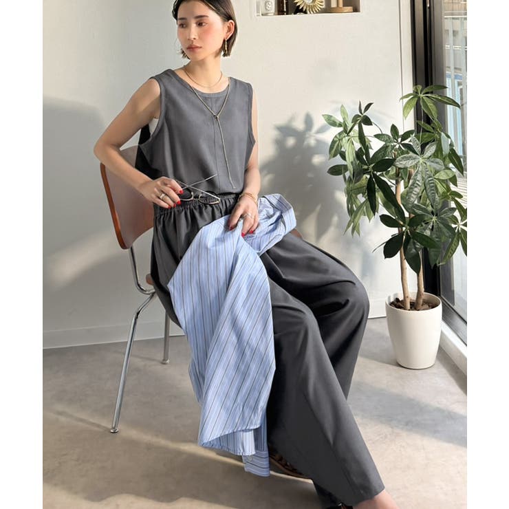 《JaVaジャバコラボ》前後で印象チェンジ♪前後2wayUネックツータックイージ… | Classical Elf  | 詳細画像13 