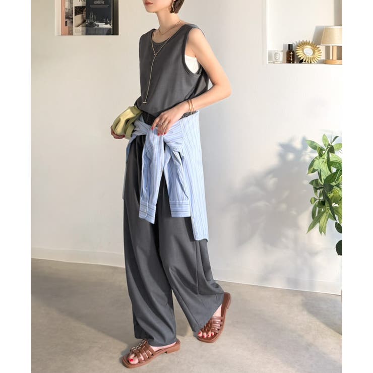 《JaVaジャバコラボ》前後で印象チェンジ♪前後2wayUネックツータックイージ… | Classical Elf  | 詳細画像16 