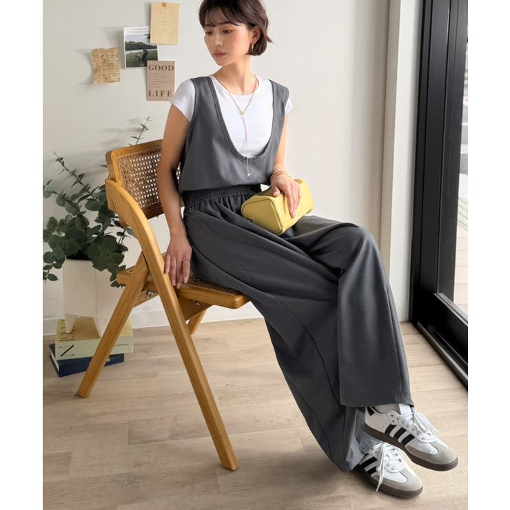 《JaVaジャバコラボ》前後で印象チェンジ♪前後2wayUネックツータックイージ… | Classical Elf  | 詳細画像18 