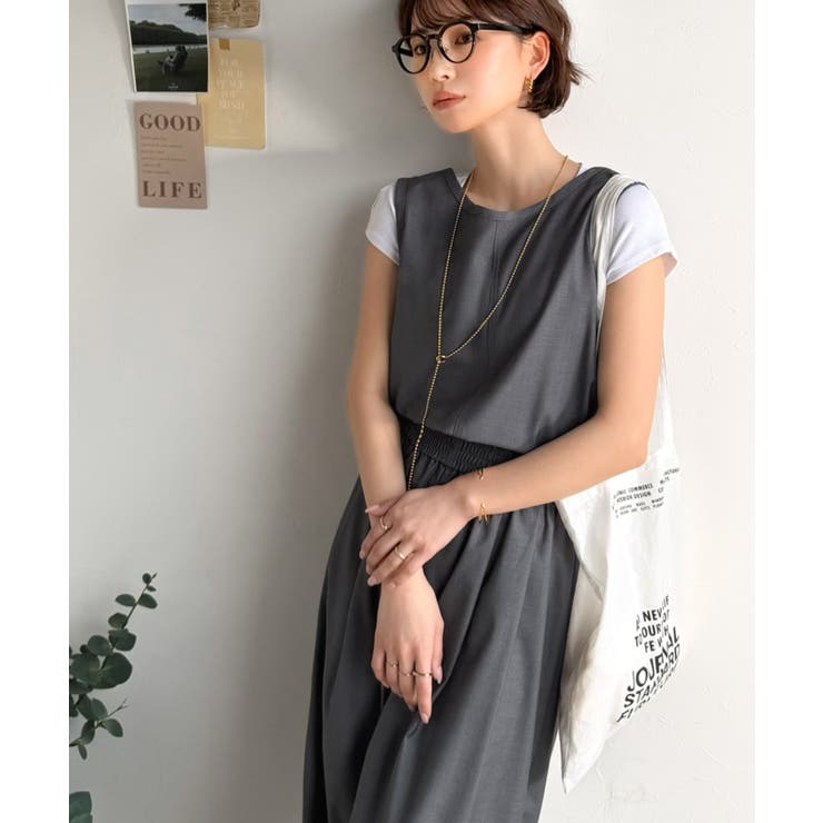 《JaVaジャバコラボ》前後で印象チェンジ♪前後2wayUネックツータックイージ… | Classical Elf  | 詳細画像21 