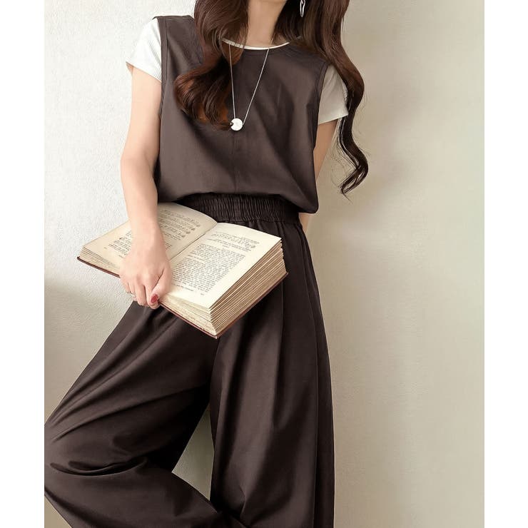 《JaVaジャバコラボ》前後で印象チェンジ♪前後2wayUネックツータックイージ… | Classical Elf  | 詳細画像25 