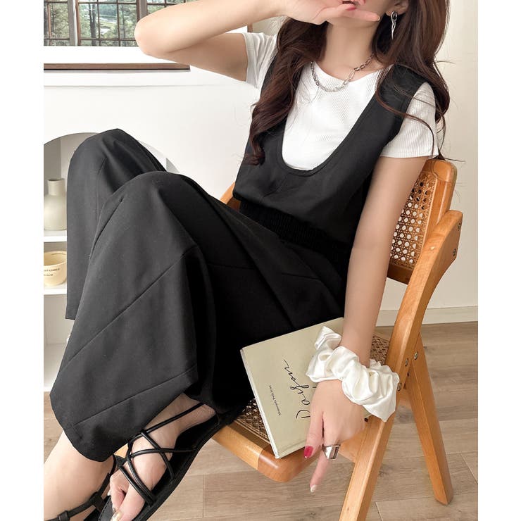 《JaVaジャバコラボ》前後で印象チェンジ♪前後2wayUネックツータックイージ… | Classical Elf  | 詳細画像4 