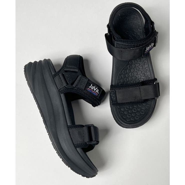 《Javaジャバコラボ》厚底ベルクロスポーツサンダル ストラップあり | Classical Elf  | 詳細画像56 