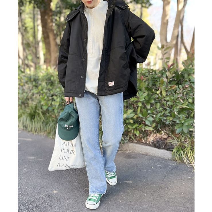 おめかし感100％。中綿入りラウンドヘムフレアマウンテンパーカー | Classical Elf  | 詳細画像24 