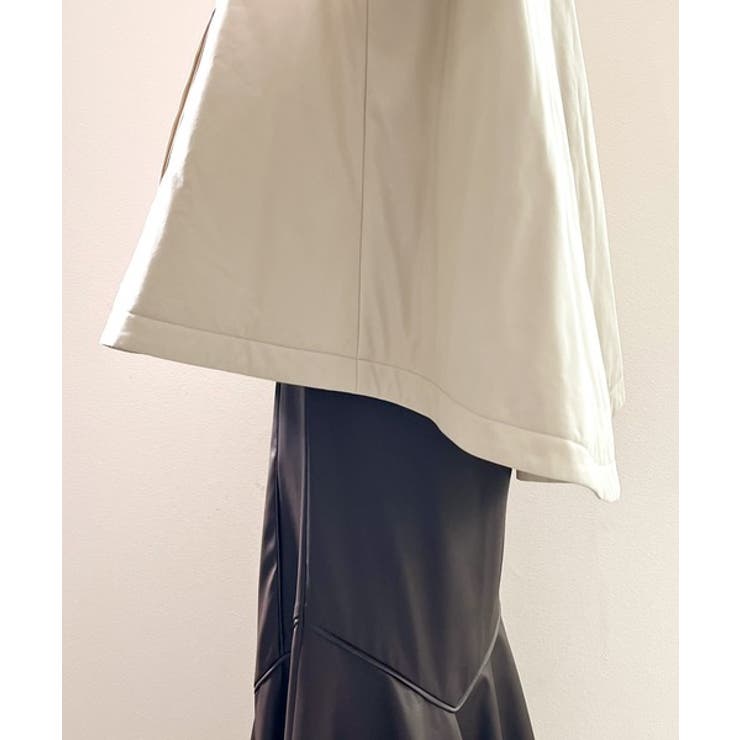 おめかし感100％。中綿入りラウンドヘムフレアマウンテンパーカー | Classical Elf  | 詳細画像37 