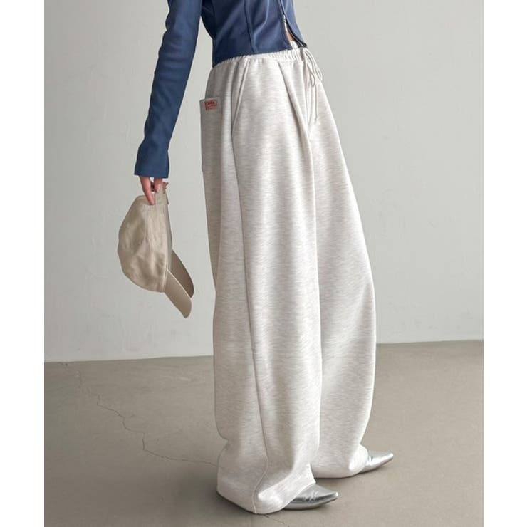 大人の余白をまとうワイドスウェット。ヘビーウェイトスウェットワイドパンツ | Classical Elf  | 詳細画像16 