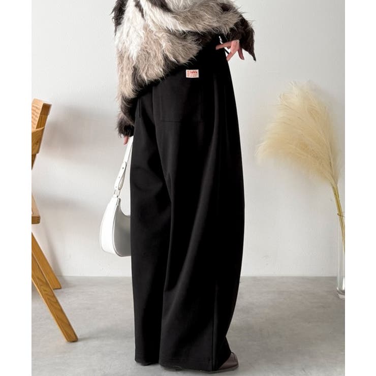 大人の余白をまとうワイドスウェット。ヘビーウェイトスウェットワイドパンツ | Classical Elf  | 詳細画像1 