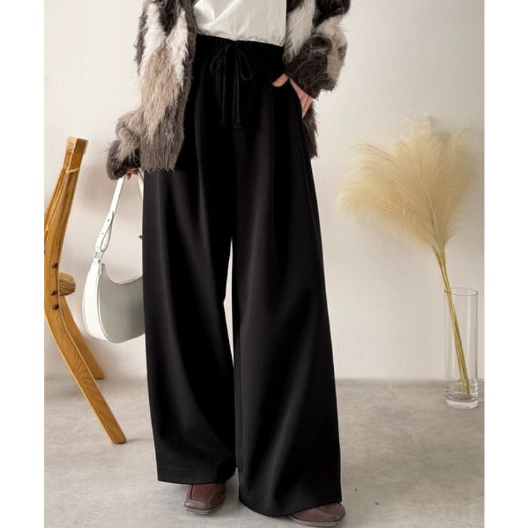 大人の余白をまとうワイドスウェット。ヘビーウェイトスウェットワイドパンツ | Classical Elf  | 詳細画像2 