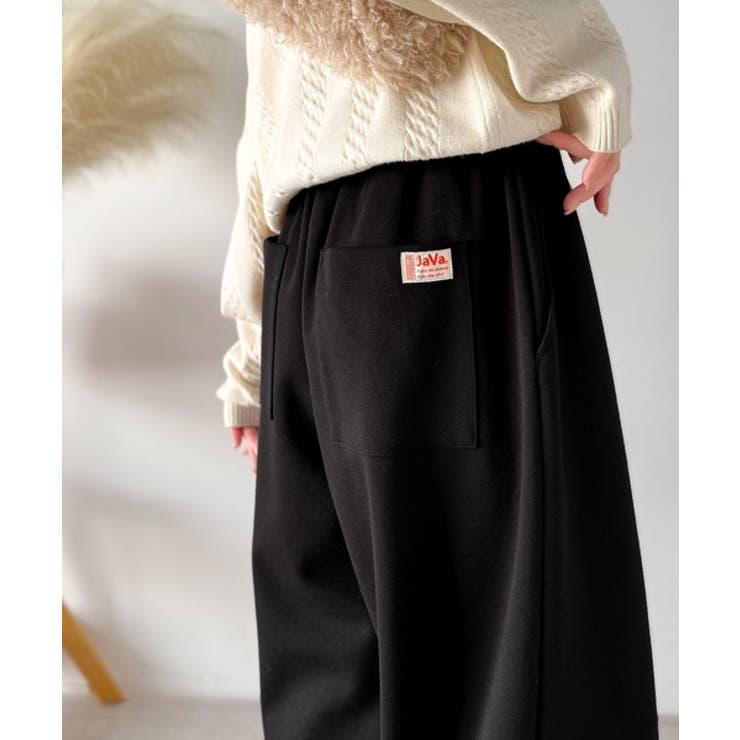 大人の余白をまとうワイドスウェット。ヘビーウェイトスウェットワイドパンツ | Classical Elf  | 詳細画像5 