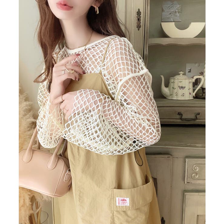 《JaVaジャバ コラボ》１枚で主役級。ミリタリージャンパースカート | Classical Elf  | 詳細画像8 