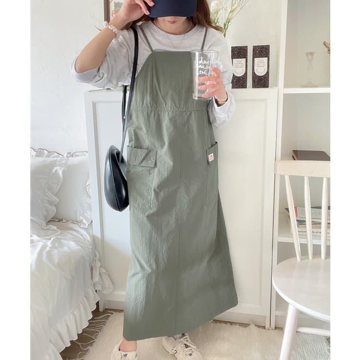 《JaVaジャバ コラボ》１枚で主役級。ミリタリージャンパースカート | Classical Elf  | 詳細画像18 