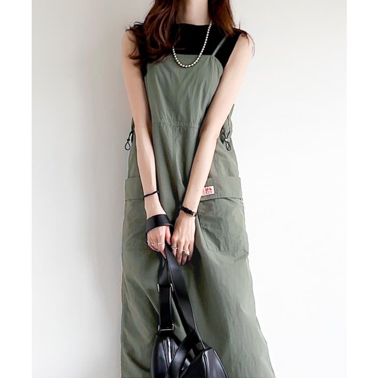 《JaVaジャバ コラボ》１枚で主役級。ミリタリージャンパースカート | Classical Elf  | 詳細画像24 