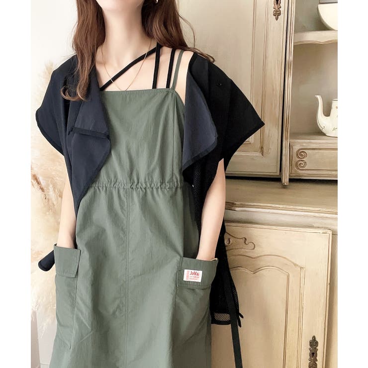 《JaVaジャバ コラボ》１枚で主役級。ミリタリージャンパースカート | Classical Elf  | 詳細画像28 