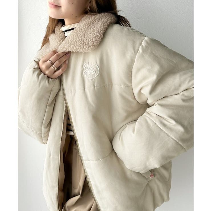 ヴィンテージ　スエード ボア襟 ブルゾン　ベージュ ヴィンテージ スエード ボア襟 ブルゾン ベージュ ヴィンテージ